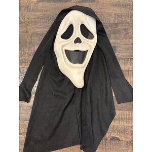 Vintage Scream Ghost Face Mask Smiling Easter Unlimited Inc Halloween